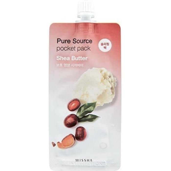 Маска для лица MISSHA Pure Source Pocket Pack Shea Butter, 10 мл
Маска для лица MISSHA Pure Source Pocket Pack Shea Butter, 10 мл
