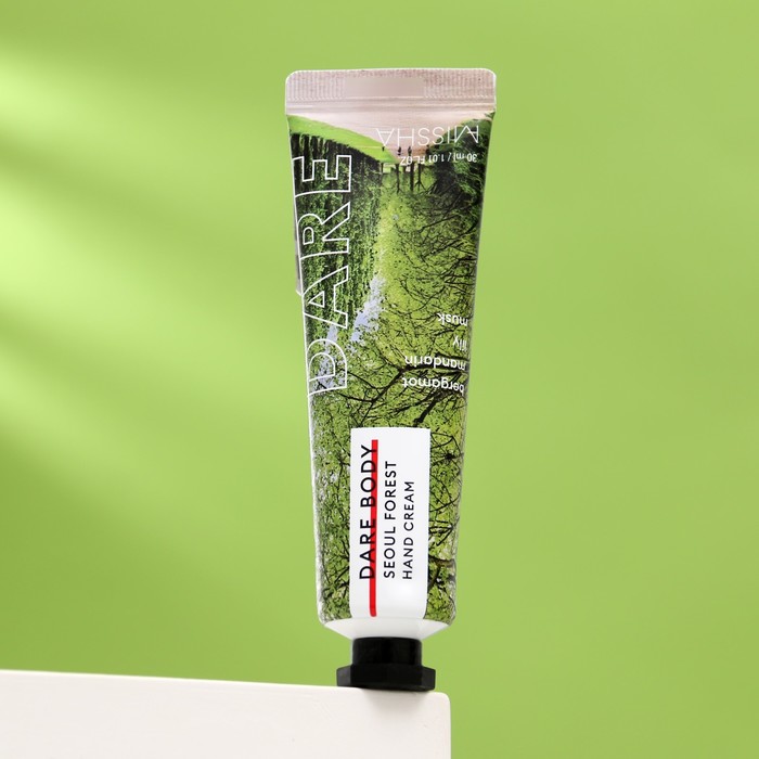 Крем для рук MISSHA Dare Body Hand Cream Seoul Forest, 30 мл
Крем для рук MISSHA Dare Body Hand Cream Seoul Forest, 30 мл