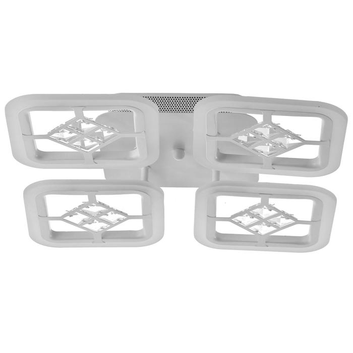 Люстра с ПДУ 1530/4WT LED 72Вт 3000-6000К диммер белый 40х40х8 см
Люстра с ПДУ 1530/4WT LED 72Вт 3000-6000К диммер белый 40х40х8 см