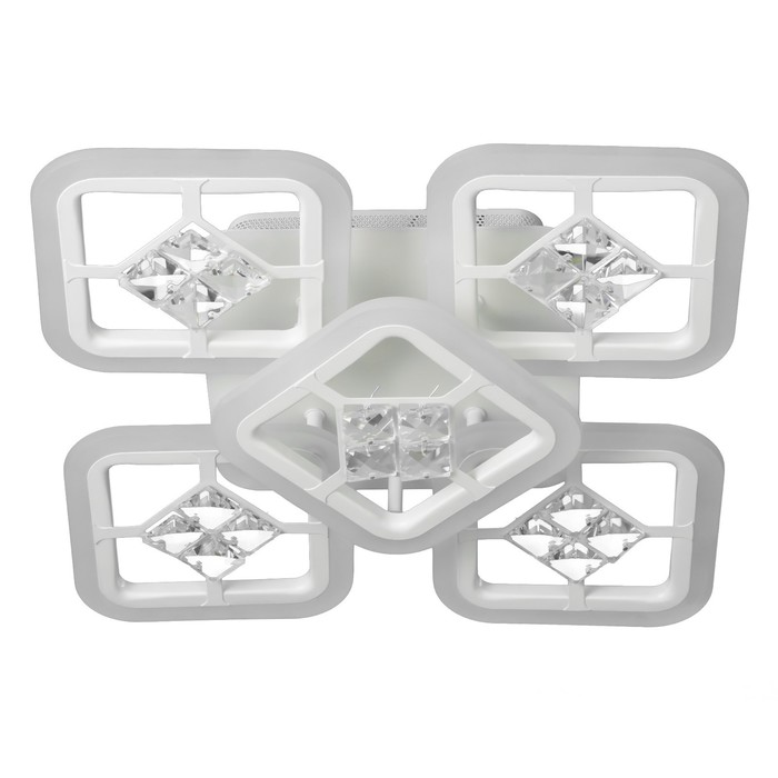 Люстра с ПДУ 1530/5WT LED 90Вт 3000-6000К диммер белый 40х40х9 см
Люстра с ПДУ 1530/5WT LED 90Вт 3000-6000К диммер белый 40х40х9 см