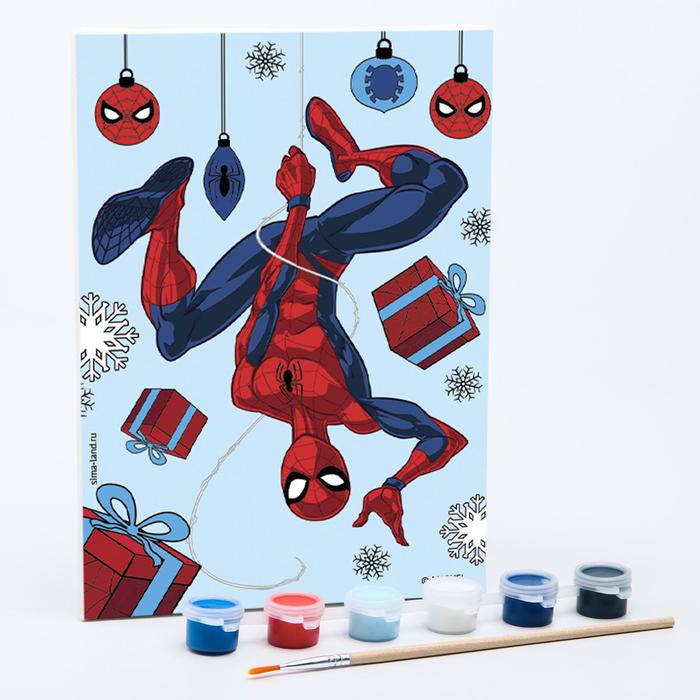 Роспись по холсту 21х15 "Неожиданный подарок" Человек-паук, 6 кр. по 3мл,кисть.
Роспись по холсту 21х15 "Неожиданный подарок" Человек-паук, 6 кр. по 3мл,кисть.