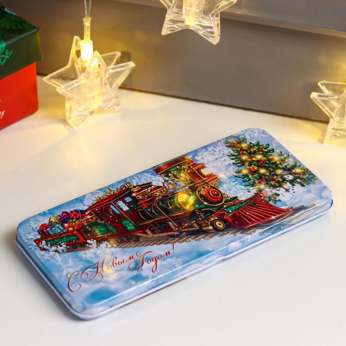 Подарочная коробочка для денег "Новогодний поезд" 16,6х7,6х1см
Подарочная коробочка для денег "Новогодний поезд" 16,6х7,6х1см