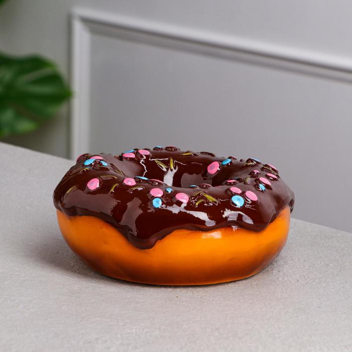 Копилка "Пончик", коричневая, керамика, 17х7 см
Копилка "Пончик", коричневая, керамика, 17х7 см