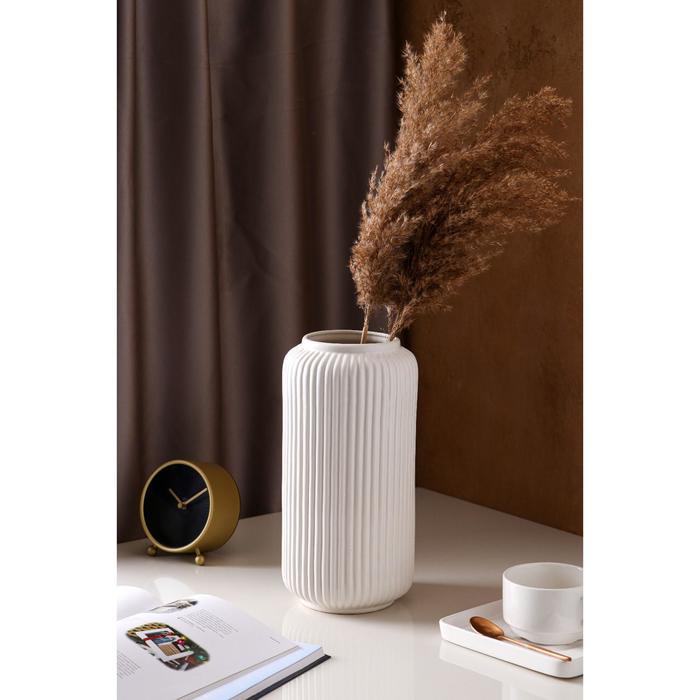 Ваза керамическая "Юта", настольная, белая, 30 см
Ваза керамическая "Юта", настольная, белая, 30 см