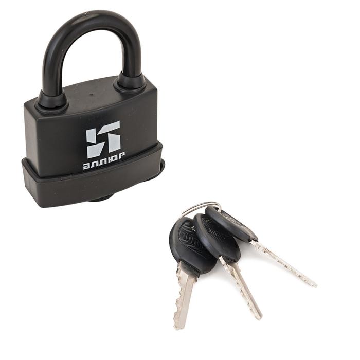 фото Замок навесной "аллюр" вс1ч- 374п ka тип1 влагозащ. с одной секр. 3кл. d=6,5 мм