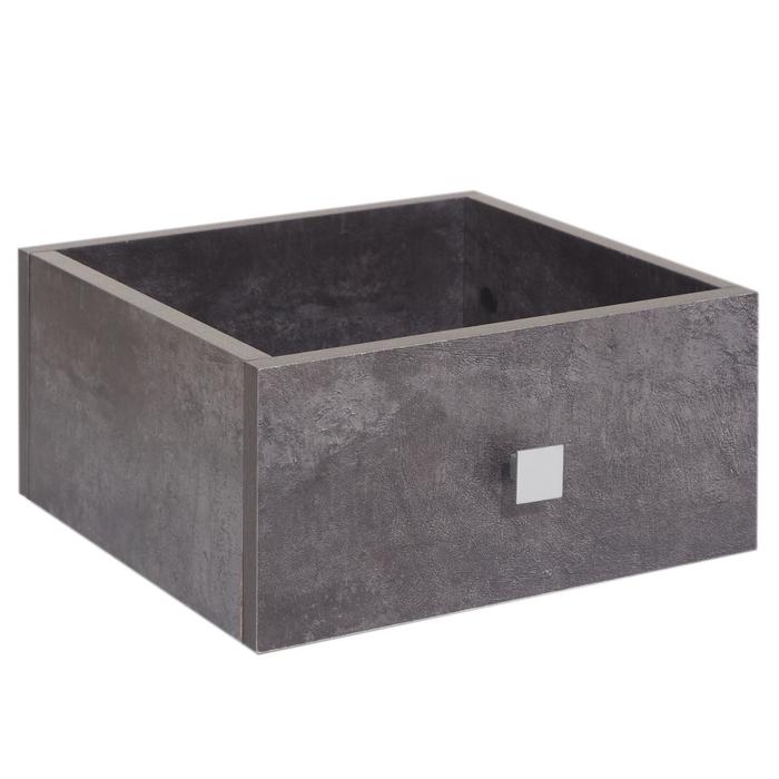 Ящик DICE CUBE , 324х315х153, Цемент 
Ящик DICE CUBE , 324х315х153, Цемент