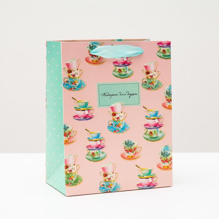 Пакет подарочный "Подарок для души", 18 х 22,3 х 10 см
Пакет подарочный "Подарок для души", 18 х 22,3 х 10 см