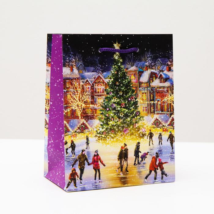 Пакет подарочный "Нарядная ёлка", 11,5 х 14,5 х 6,5 см
Пакет подарочный "Нарядная ёлка", 11,5 х 14,5 х 6,5 см
