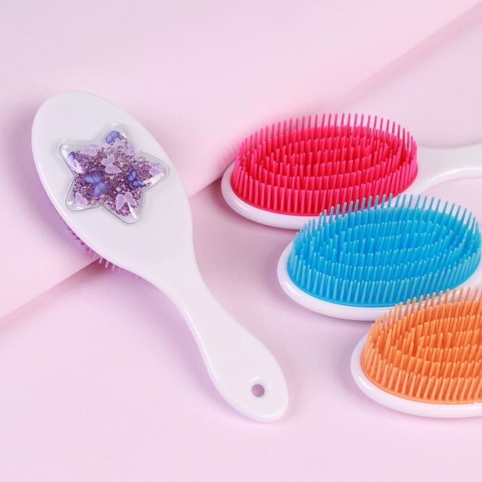 Расчёска-шейкер, 5,7 × 17,5, рисунок МИКС
Расчёска-шейкер, 5,7 × 17,5, рисунок МИКС