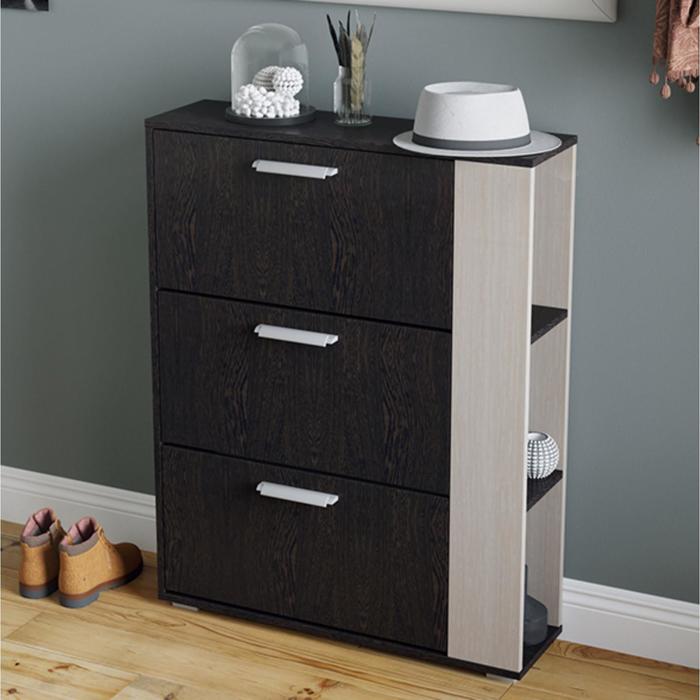 Обувница Эрика 752х250х1060, Венге/Анкор светлый
Обувница Эрика 752х250х1060, Венге/Анкор светлый