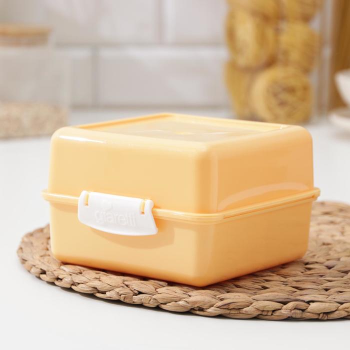 Ланч-бокс Modena, 1,4 л, цвет бледно-жёлтый
Ланч-бокс Modena, 1,4 л, цвет бледно-жёлтый