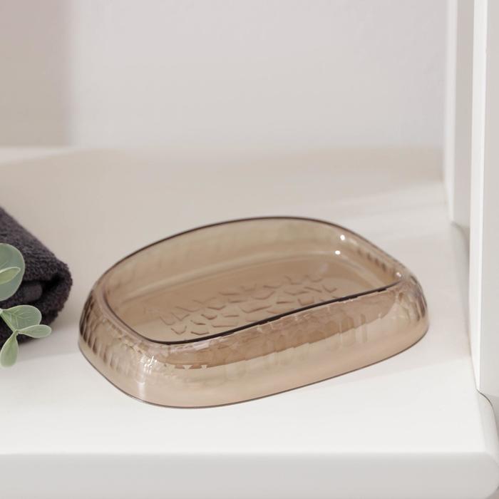 Мыльница Tule, цвет коричневый
Мыльница Tule, цвет коричневый