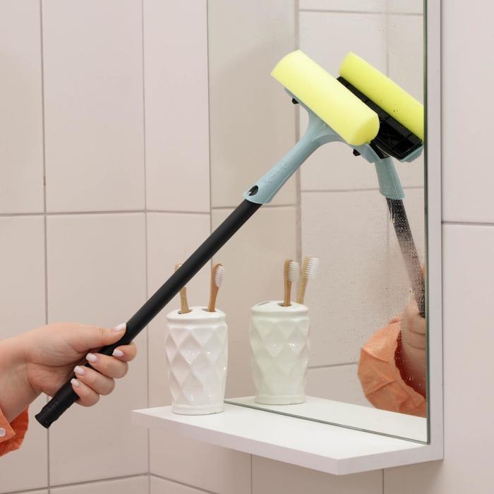 Окномойка с черенком Bali, 44см, цвет светло-голубой
Окномойка с черенком Bali, 44см, цвет светло-голубой