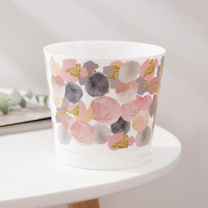 Горшок для цветов с прикорневым поливом Oregano, 750 мл, d=12 см, с декором, цвет белый
Горшок для цветов с прикорневым поливом Oregano, 750 мл, d=12 см, с декором, цвет белый