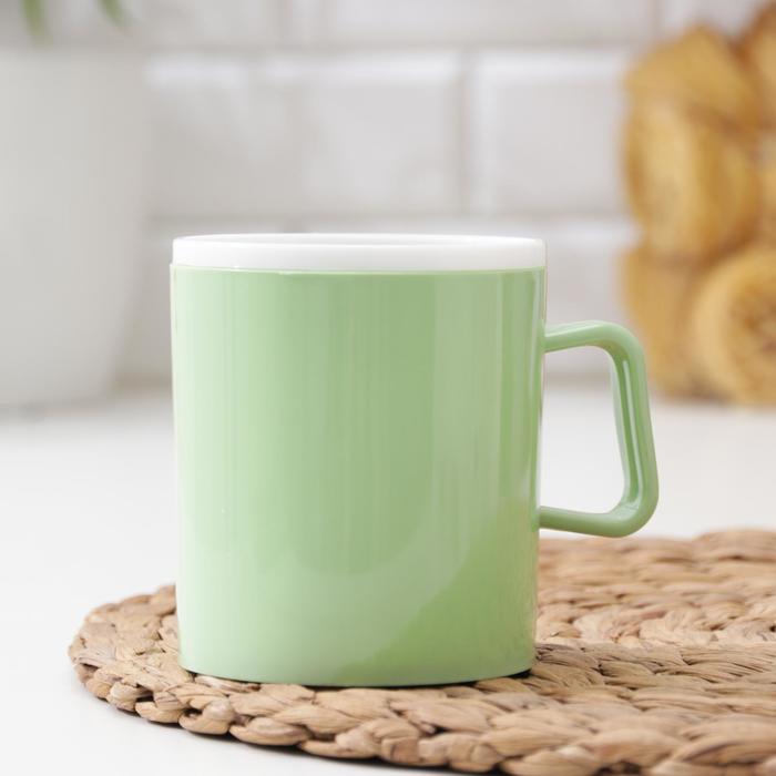 Кружка двойная Verona, 350 мл, цвет светло-зелёный
Кружка двойная Verona, 350 мл, цвет светло-зелёный