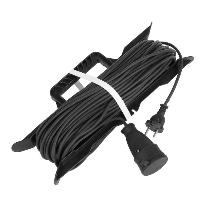 Удлинитель на каркасе TUNDRA, 1 розетка, 40 м, 6 А, ПВС 2х0.75 мм2, без з/к, IP20, 
Удлинитель на каркасе TUNDRA, 1 розетка, 40 м, 6 А, ПВС 2х0.75 мм2, без з/к, IP20,