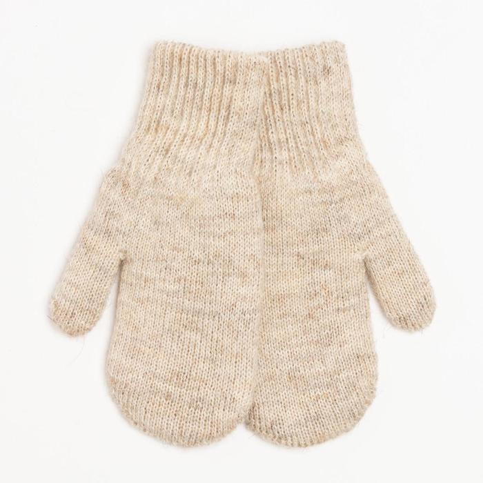 Варежки двойные детские, цвет серый меланж, размер 12 (3-6 лет) 
Варежки двойные детские, цвет серый меланж, размер 12 (3-6 лет)