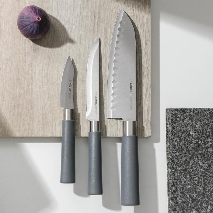 Набор ножей NADOBA, лезвие: 9 см, 12,5 см, 17,5 см
Набор ножей NADOBA, лезвие: 9 см, 12,5 см, 17,5 см