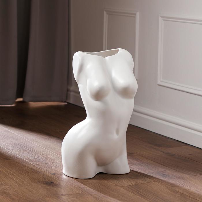 Ваза керамическая "Эталон", напольная, декоративная, белая, 49 см
Ваза керамическая "Эталон", напольная, декоративная, белая, 49 см