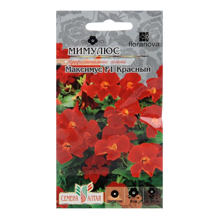 Семена цветов Мимулюс "Максимус", красный, Сем. Алт, ц/п, 10 шт
Семена цветов Мимулюс "Максимус", красный, Сем. Алт, ц/п, 10 шт