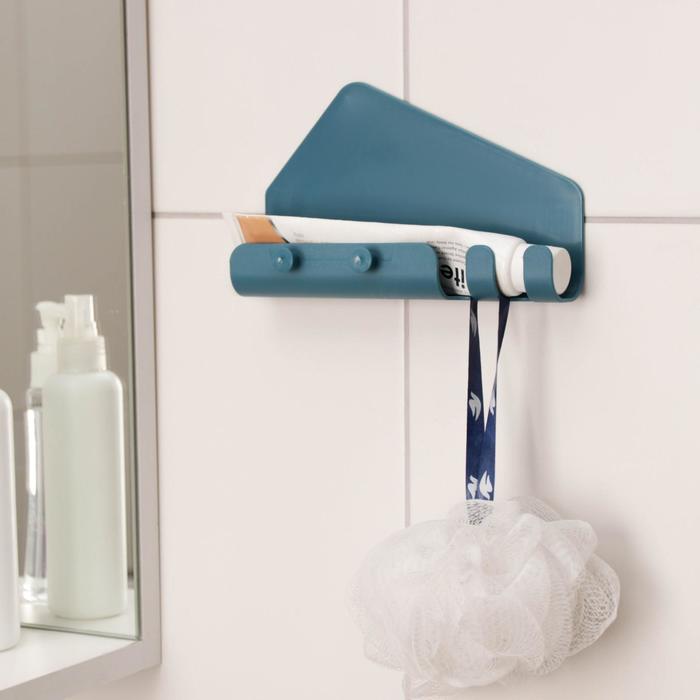 Держатель для ванных принадлежностей на липучке «Домик», 18×9,5×3,5 см, цвет МИКС
Держатель для ванных принадлежностей на липучке «Домик», 18×9,5×3,5 см, цвет МИКС