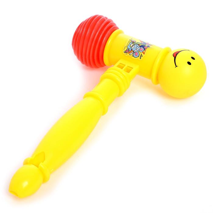Молоток-пищалка «Смайлик», цвета МИКС
Молоток-пищалка «Смайлик», цвета МИКС
