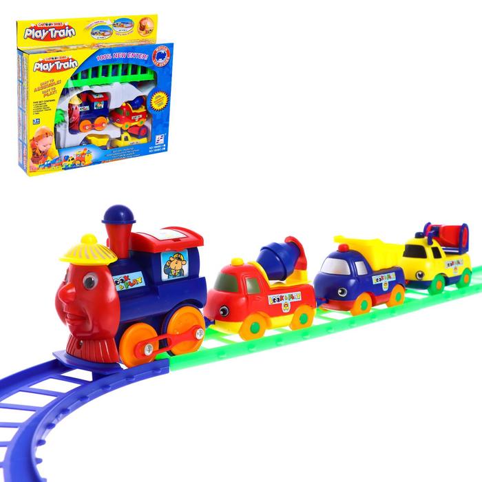 Железная дорога «Большое путешествие», работает от батареек
Железная дорога «Большое путешествие», работает от батареек