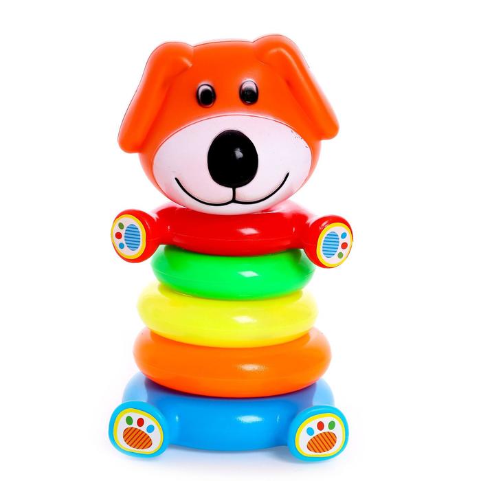 Пирамидка «Собачка», 5 колец
Пирамидка «Собачка», 5 колец