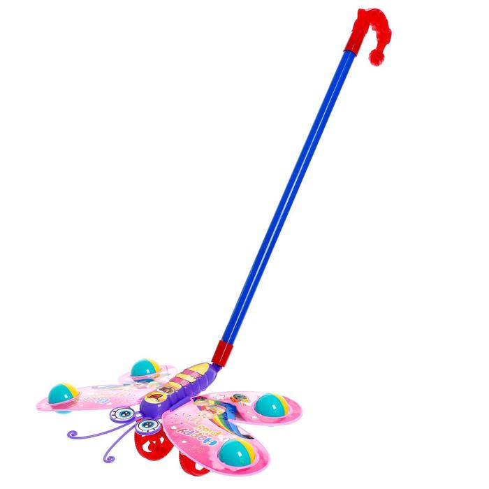 Каталка на палочке «Бабочка», цвета МИКС
Каталка на палочке «Бабочка», цвета МИКС