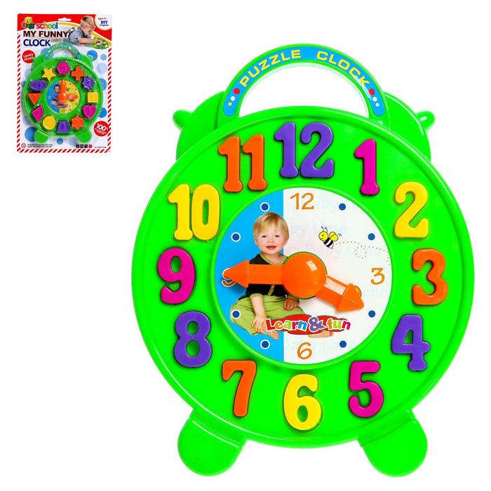 Развивающая игрушка - сортер «Часики», МИКС
Развивающая игрушка - сортер «Часики», МИКС