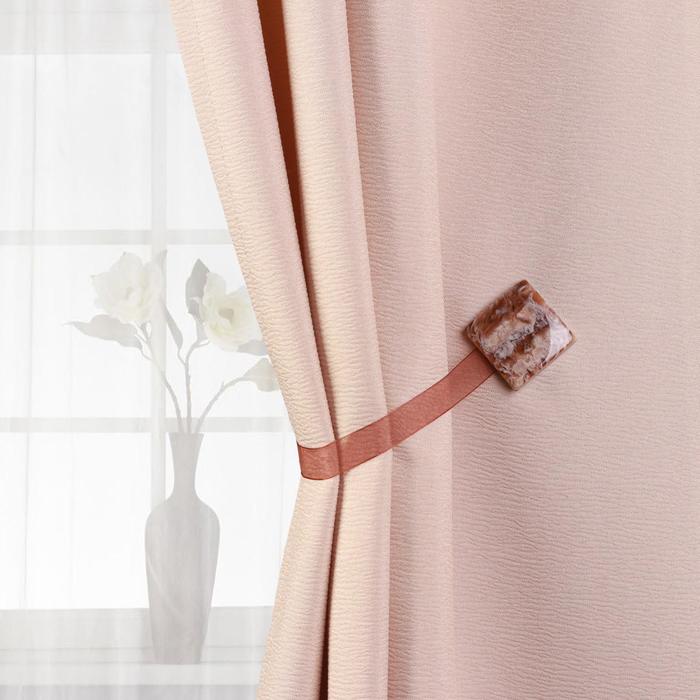 Подхват для штор «Яшма», 3,5 × 3,5 см, цвет коричневый
Подхват для штор «Яшма», 3,5 × 3,5 см, цвет коричневый