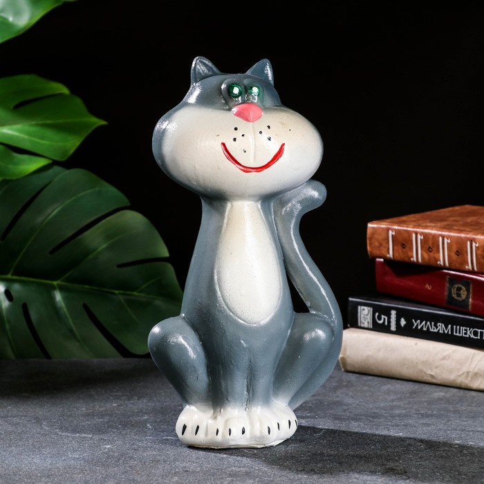 Копилка "Кот с улыбкой" 16х30х12см