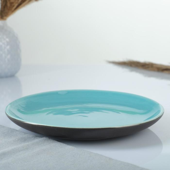 Тарелка без полей "Лазурь" 21см,черная
Тарелка без полей "Лазурь" 21см,черная