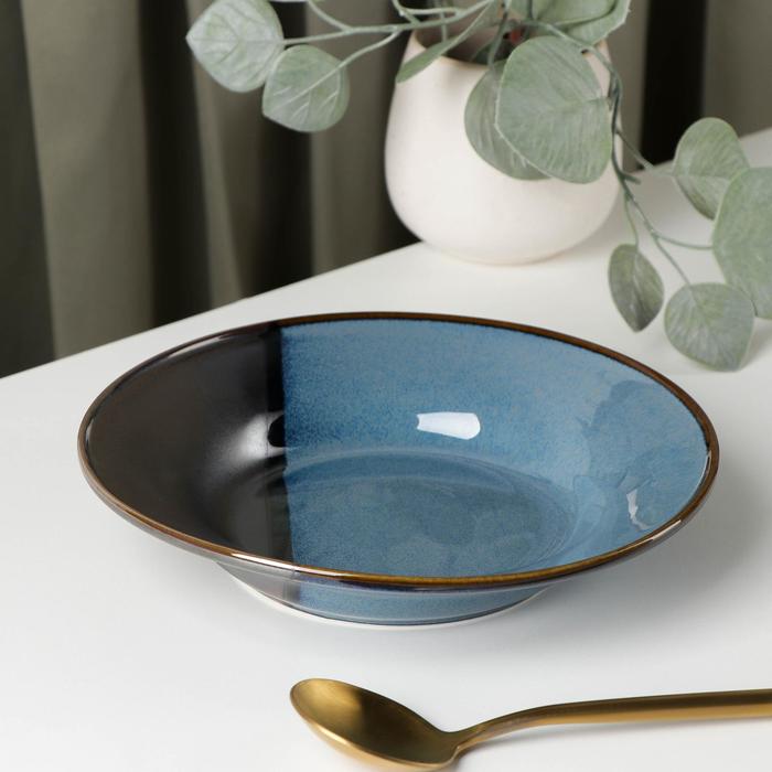 Тарелка керамическая глубокая «Сомма», 500 мл, d=20,5 см, цвет синий
Тарелка керамическая глубокая «Сомма», 500 мл, d=20,5 см, цвет синий