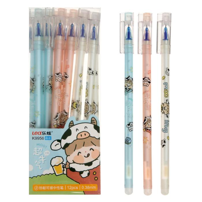 Ручка гелевая со стираемыми чернилами, стержень синий 0,5 мм, с рисунком МИКС
Ручка гелевая со стираемыми чернилами, стержень синий 0,5 мм, с рисунком МИКС