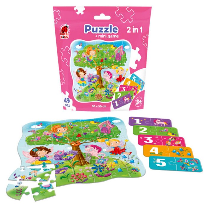 Пазл 2 в 1 «Феи»
Пазл 2 в 1 «Феи»