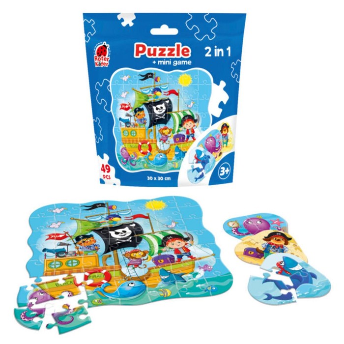 Пазл 2 в 1 «Пираты»
Пазл 2 в 1 «Пираты»