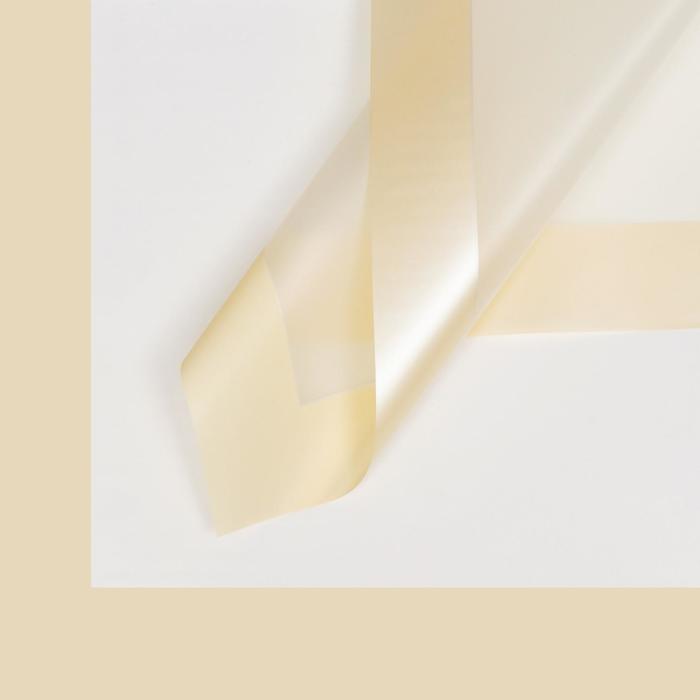 Пленка матовая "Кант", светло-желтый, 58 х 58 см
Пленка матовая "Кант", светло-желтый, 58 х 58 см