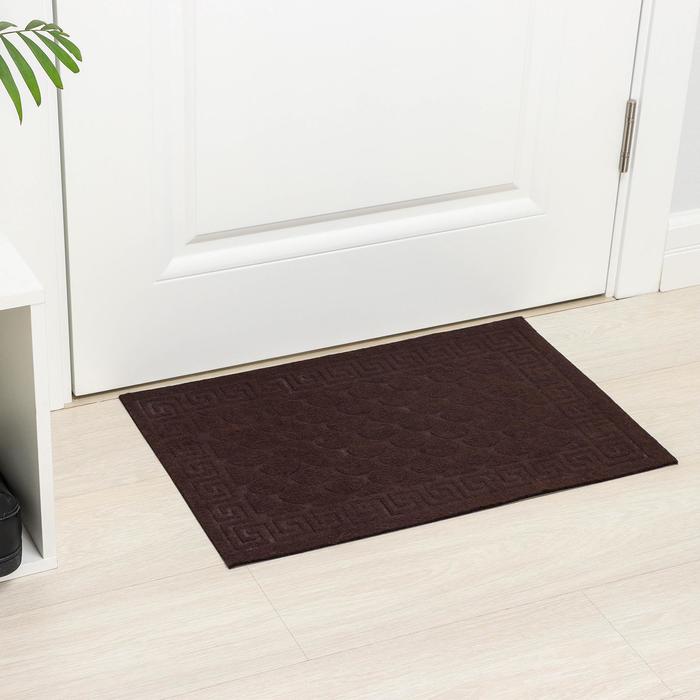 Коврик влаговпитывающий «Чешуйки», 40×60 см, цвет коричневый
Коврик влаговпитывающий «Чешуйки», 40×60 см, цвет коричневый