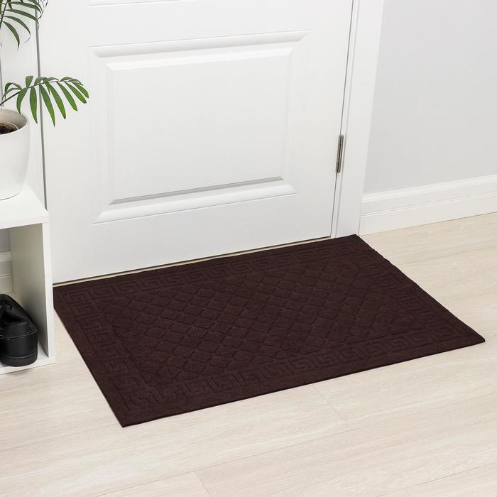 Коврик влаговпитывающий «Чешуйки», 60×90 см, цвет коричневый
Коврик влаговпитывающий «Чешуйки», 60×90 см, цвет коричневый