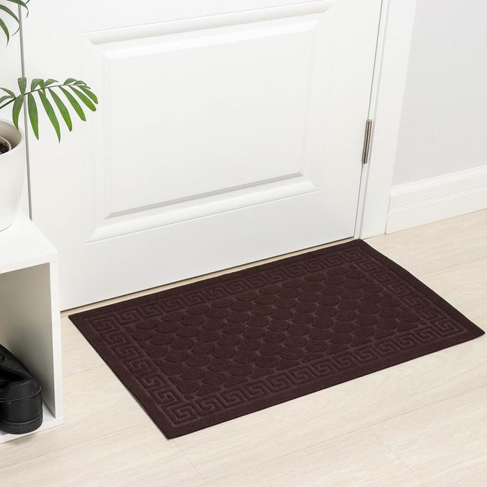 Коврик влаговпитывающий «Чешуйки», 45×75 см, цвет коричневый
Коврик влаговпитывающий «Чешуйки», 45×75 см, цвет коричневый