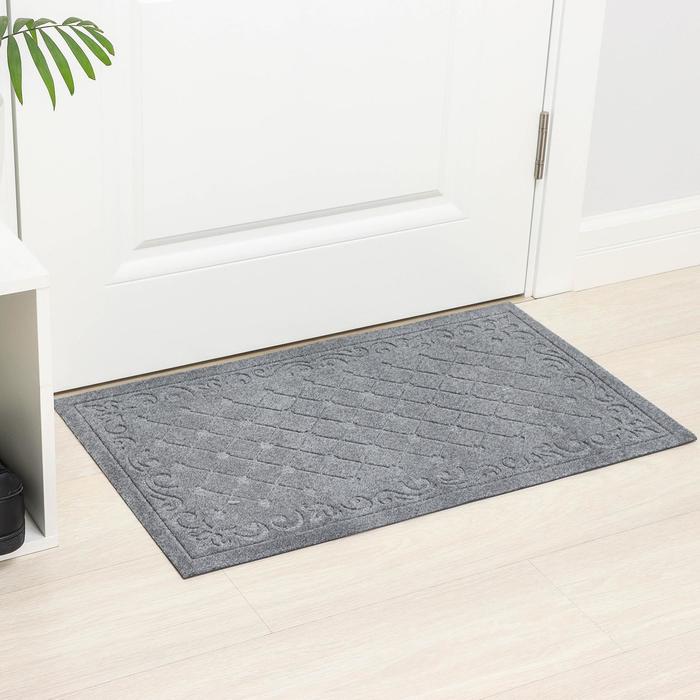 Коврик влаговпитывающий «Ромбы», 45×75 см, цвет серый
Коврик влаговпитывающий «Ромбы», 45×75 см, цвет серый