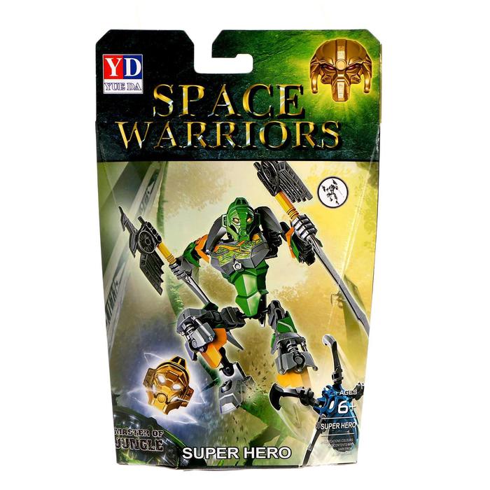 Конструктор-робот "Герои вселенной", JUNGLE
Конструктор-робот "Герои вселенной", JUNGLE