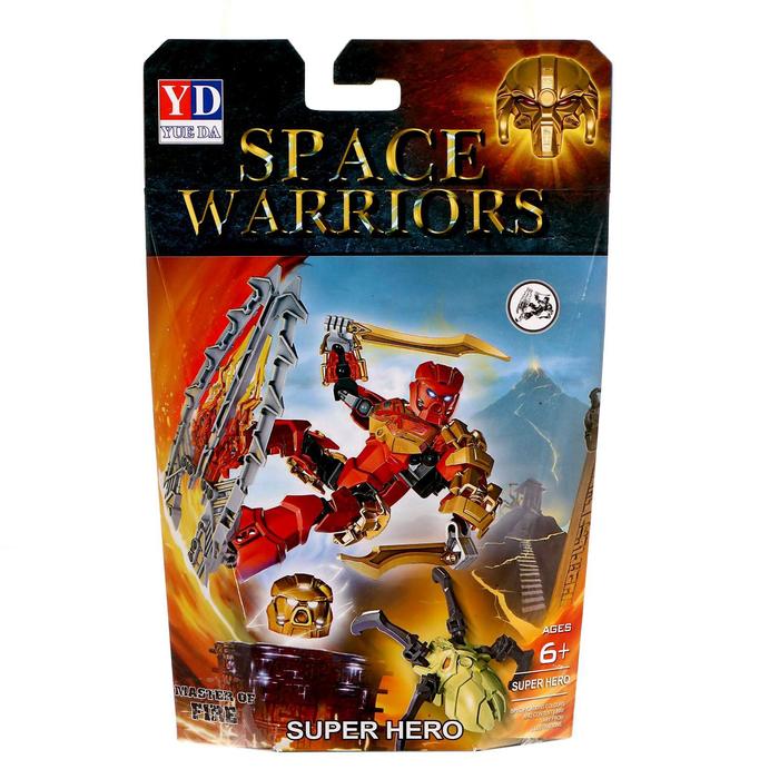 Конструктор-робот "Герои вселенной", FIRE, 
Конструктор-робот "Герои вселенной", FIRE,