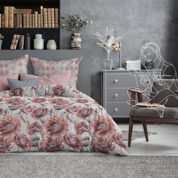 Постельное бельё евро «Иллюзия», размер 220x240 см, 215x220 см, 70x70 см - 2 шт
Постельное бельё евро «Иллюзия», размер 220x240 см, 215x220 см, 70x70 см - 2 шт