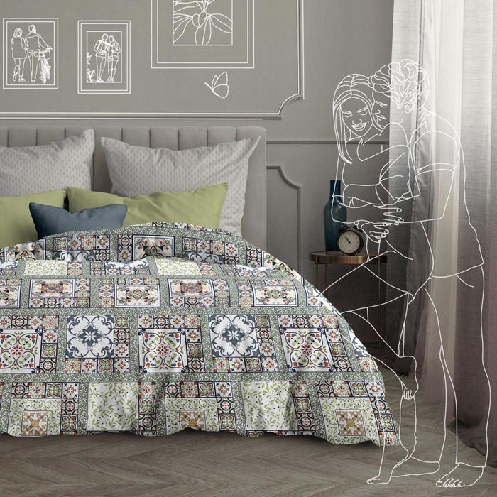 Постельное бельё 1,5 сп «Азулежу», размер 220x150 см, 215x145 см, 70x70 см - 2 шт
Постельное бельё 1,5 сп «Азулежу», размер 220x150 см, 215x145 см, 70x70 см - 2 шт