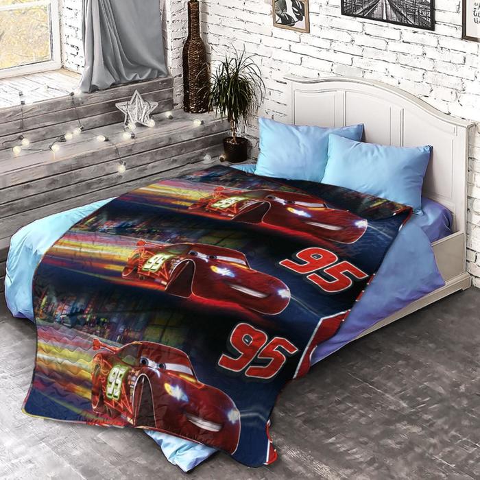 Покрывало стёганое, детское «Тачки», размер 145x200 см
Покрывало стёганое, детское «Тачки», размер 145x200 см