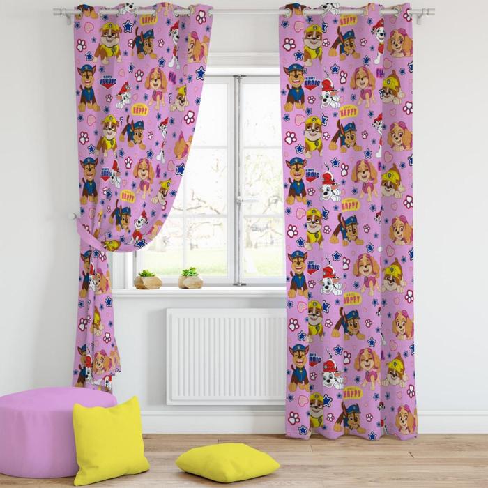 Комплект штор в детскую «Щенячий патруль», размер 145х270 см - 2 шт
Комплект штор в детскую «Щенячий патруль», размер 145х270 см - 2 шт