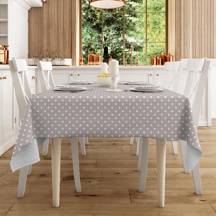Скатерть «Горох», размер 145х220 см
Скатерть «Горох», размер 145х220 см