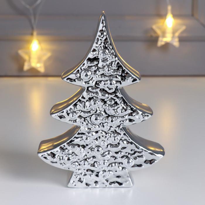 Сувенир керамика "Серебристая ёлочка" 15х4,2х11,3 см
Сувенир керамика "Серебристая ёлочка" 15х4,2х11,3 см